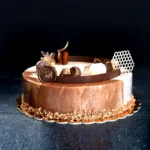Elegant Praline Cake - Ring Pattern
