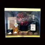 Fancy Vase & liqueur Gift Box