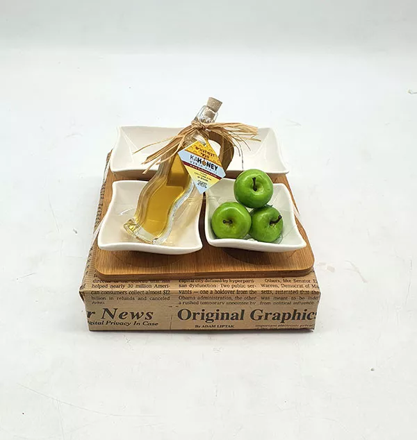 Wooden Quartet Serving Set