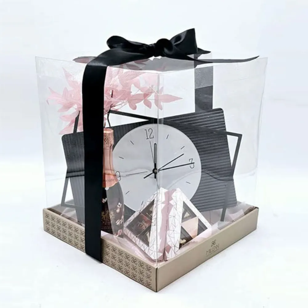 Modern Wall Clock Gift Set
